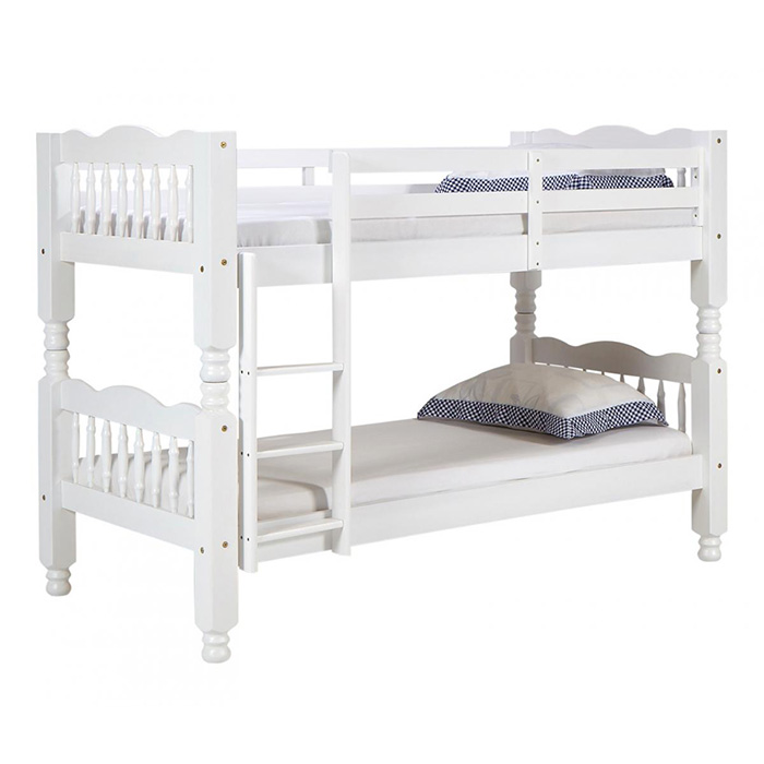 Trieste White Pine Chunky Bunk Beds - Click Image to Close